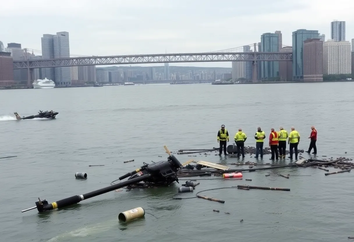 Helicopter Crash in Hudson River