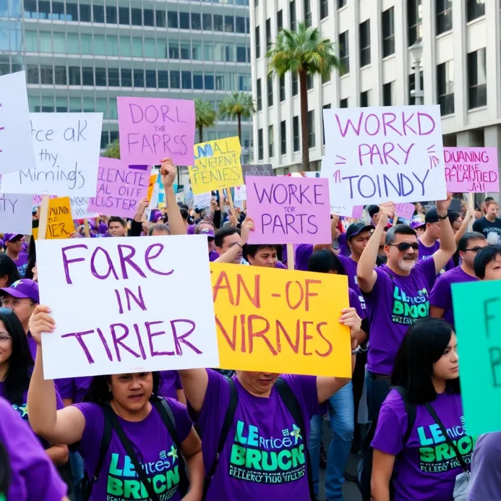 Los Angeles County Strike Rally