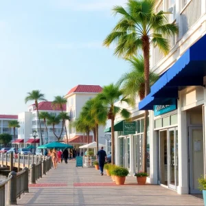 Naples Florida Off-Season Scene