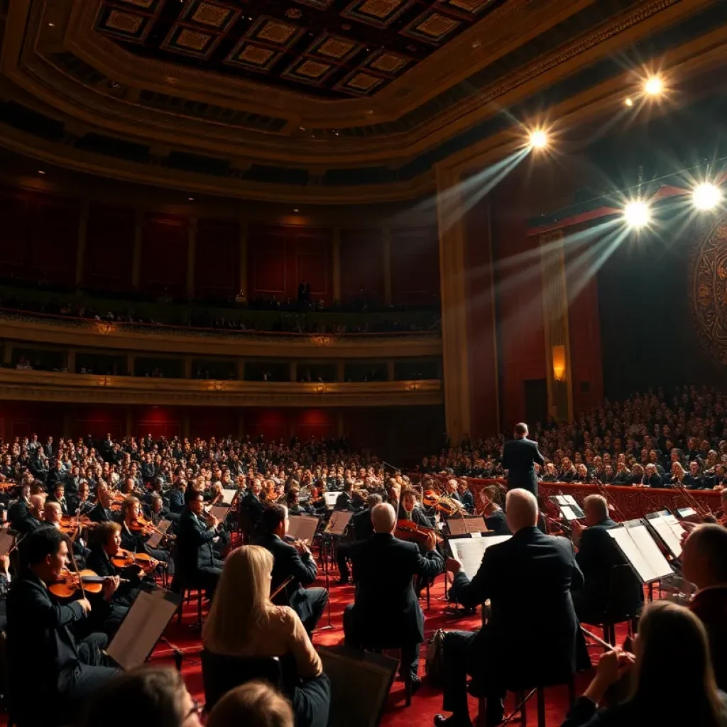 Orlando symphony orchestra performing music from The Lord of the Rings