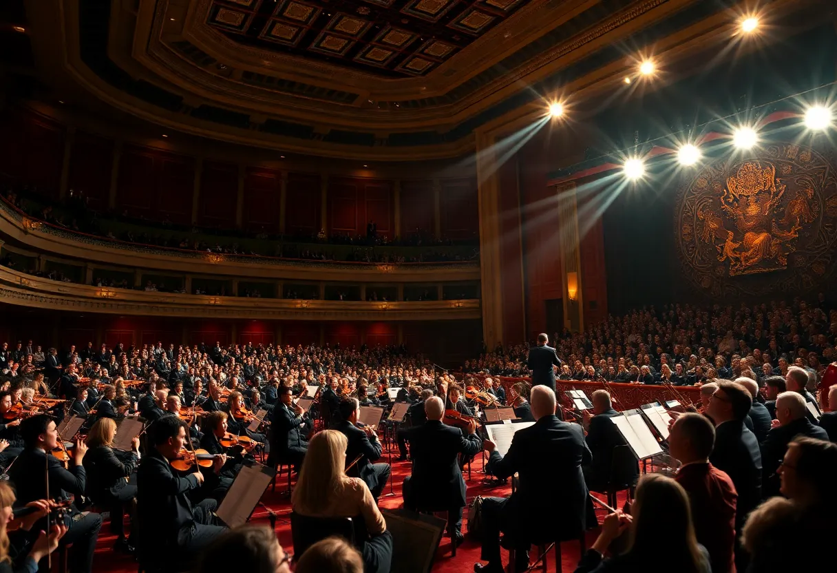 Orlando symphony orchestra performing music from The Lord of the Rings