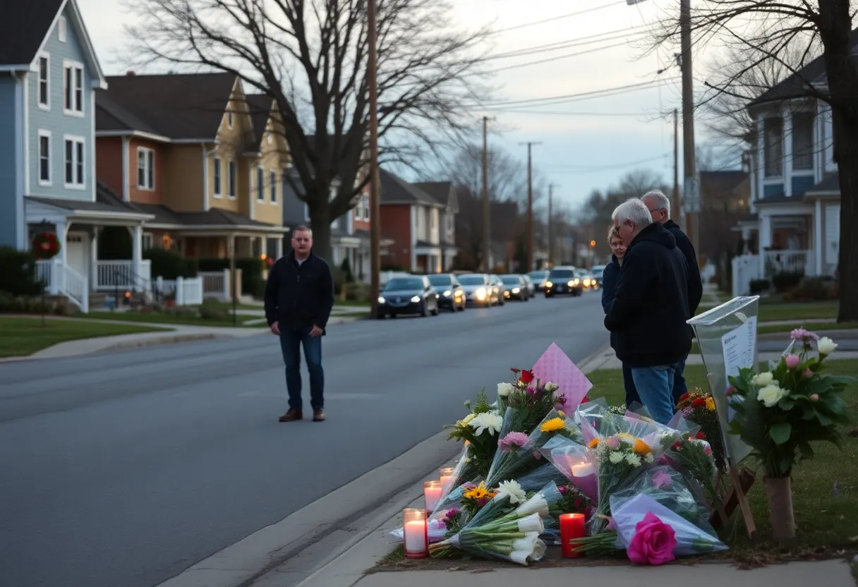 Community memorial for victims of a shooting in Orlando