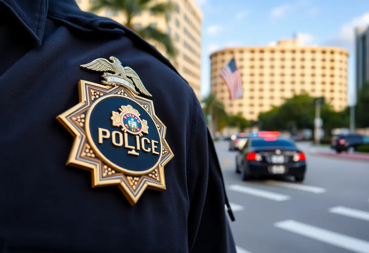Orlando police badge symbolizing law enforcement accountability