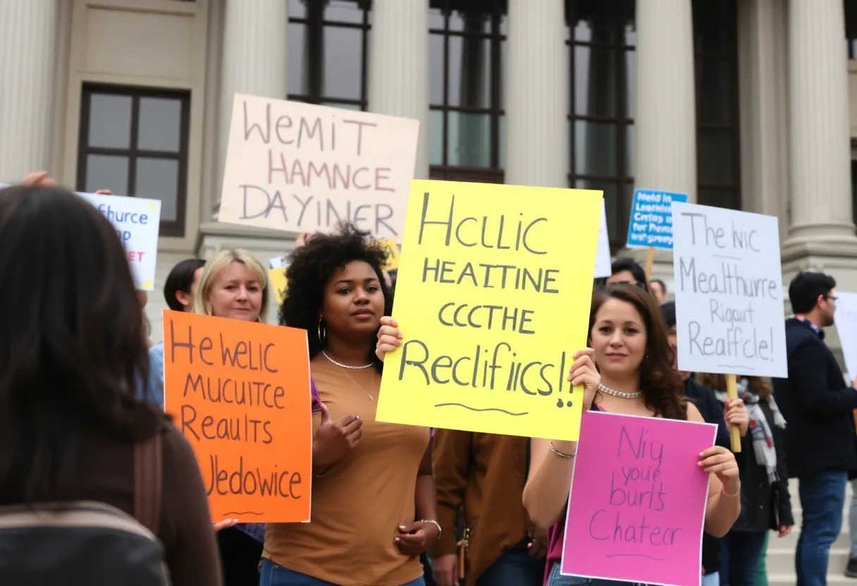 Planned Parenthood Medicaid Protest