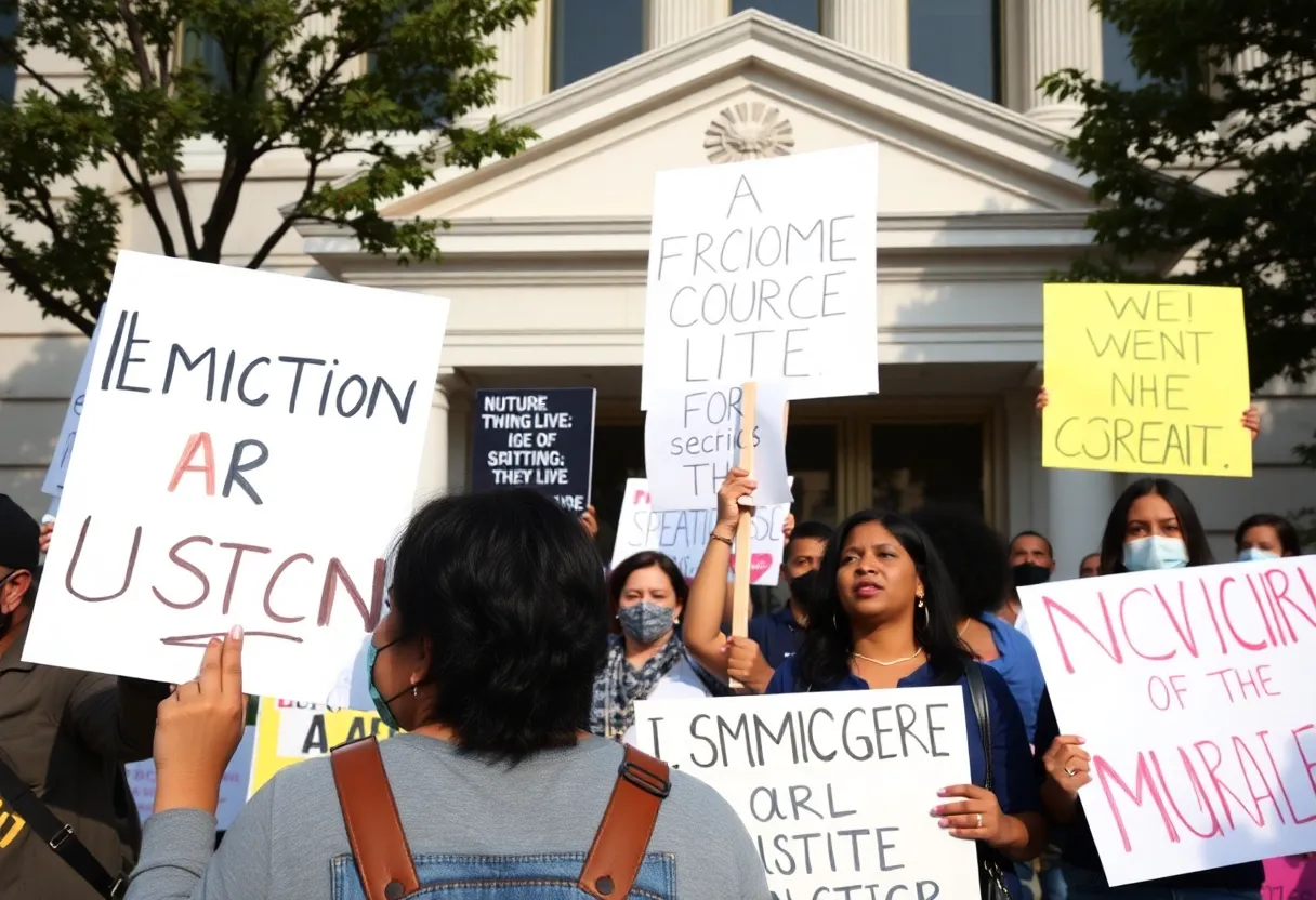 Protest for Immigration Rights