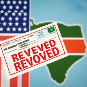 Revoked South Sudanese Visa