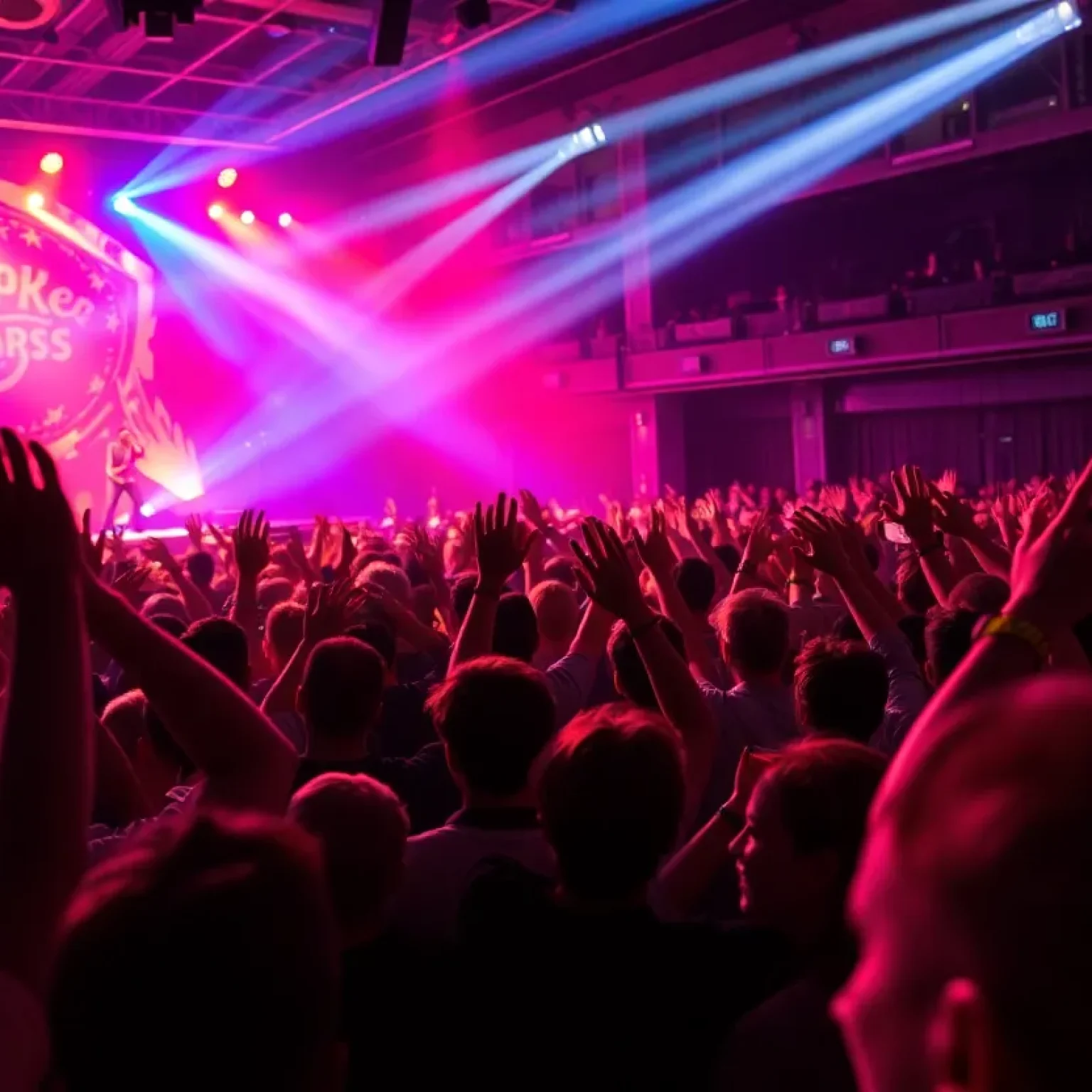 Crowd enjoying a live concert at House of Blues Orlando