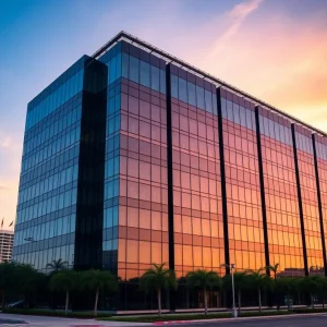 Exterior view of Shutts & Bowen law firm in Tampa, Florida