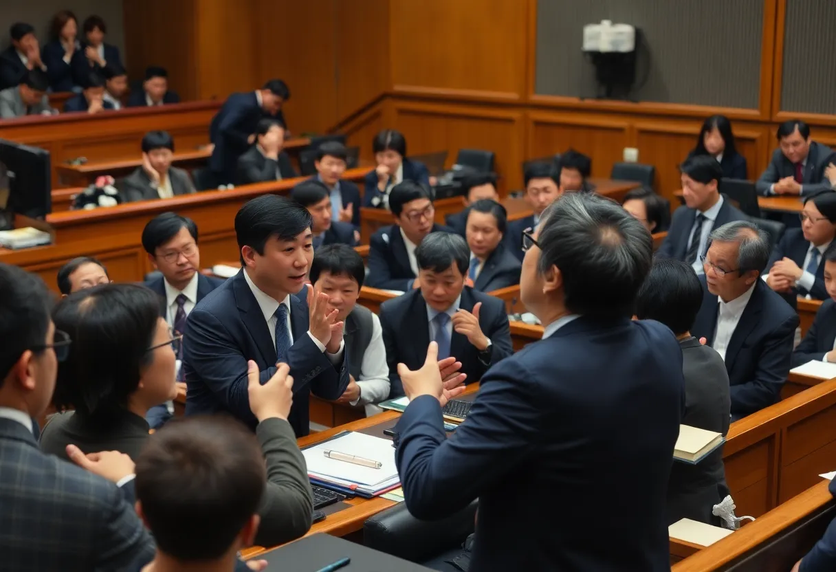 South Korea Political Debate