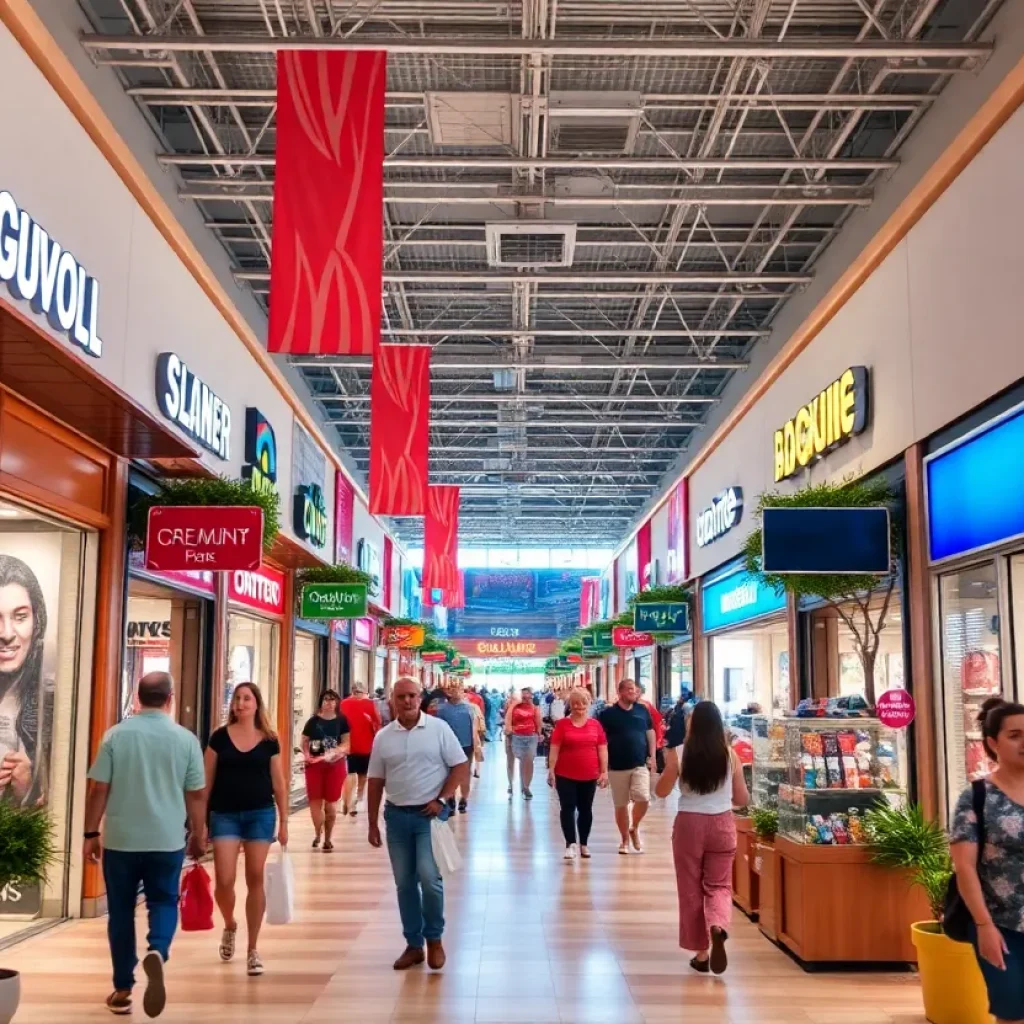 Conceptual image of a discount retail space in South Orlando.