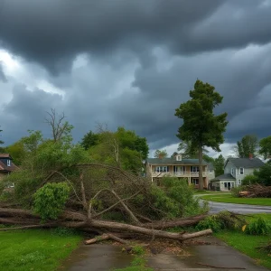 Storm Damage in Southern U.S.