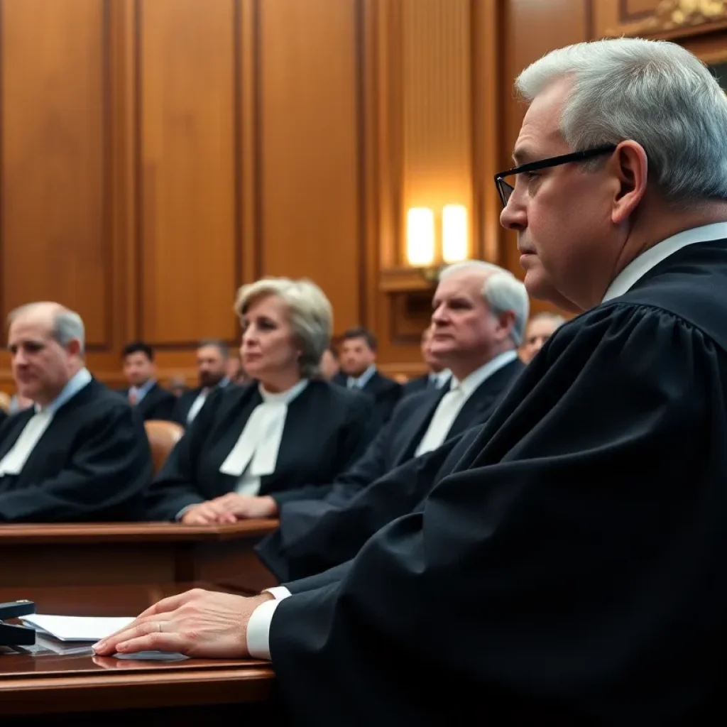 Supreme Court Deliberation on FBI Raid