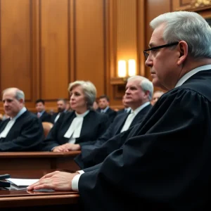 Supreme Court Deliberation on FBI Raid