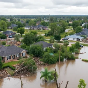 Destruction from Tornado Outbreak and Flooding