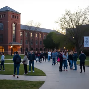 Tufts University Campus Gathering