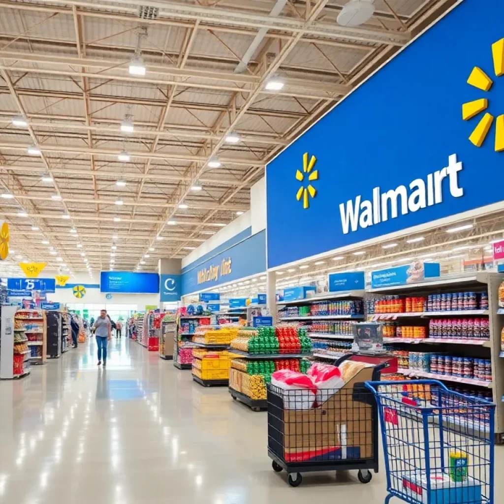 Walmart Store Renovation Interior