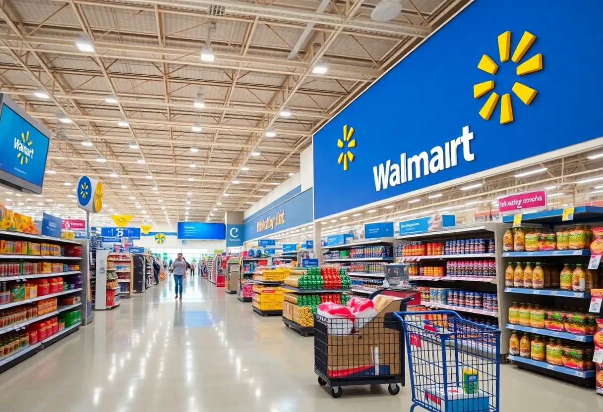 Walmart Store Renovation Interior
