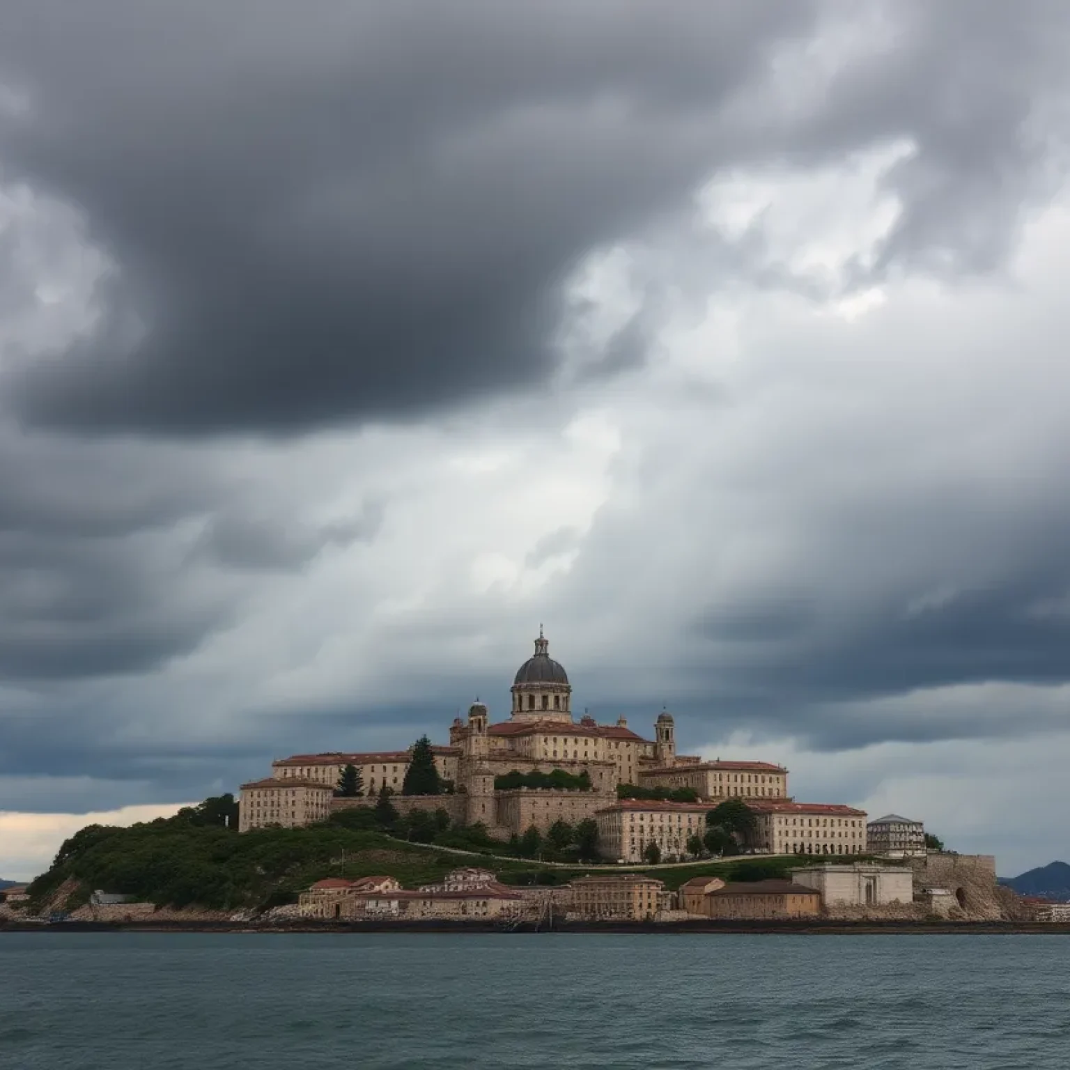 Alcatraz Island Symbolizing Justice