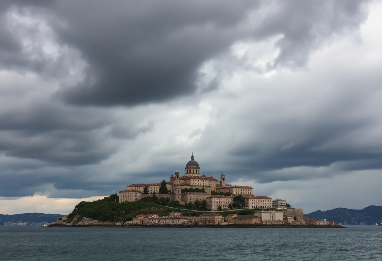 Alcatraz Island Symbolizing Justice