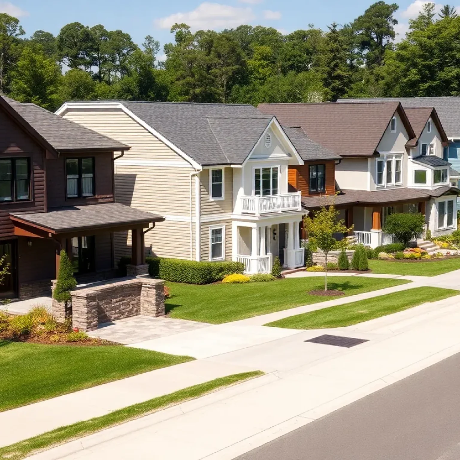 Various homes showcased in the Apopka Parade of Homes