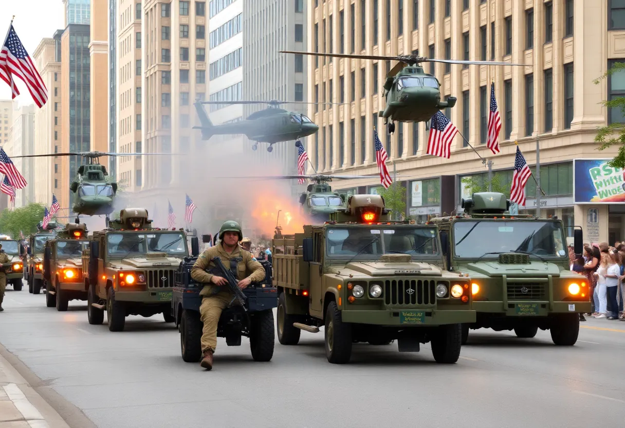 U.S. Army Parade Festivities