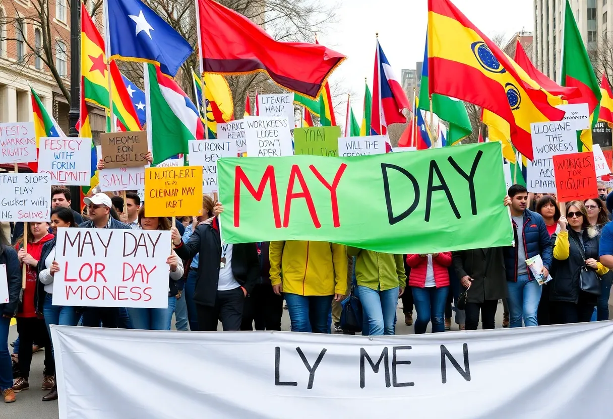 May Day Protest in Chicago