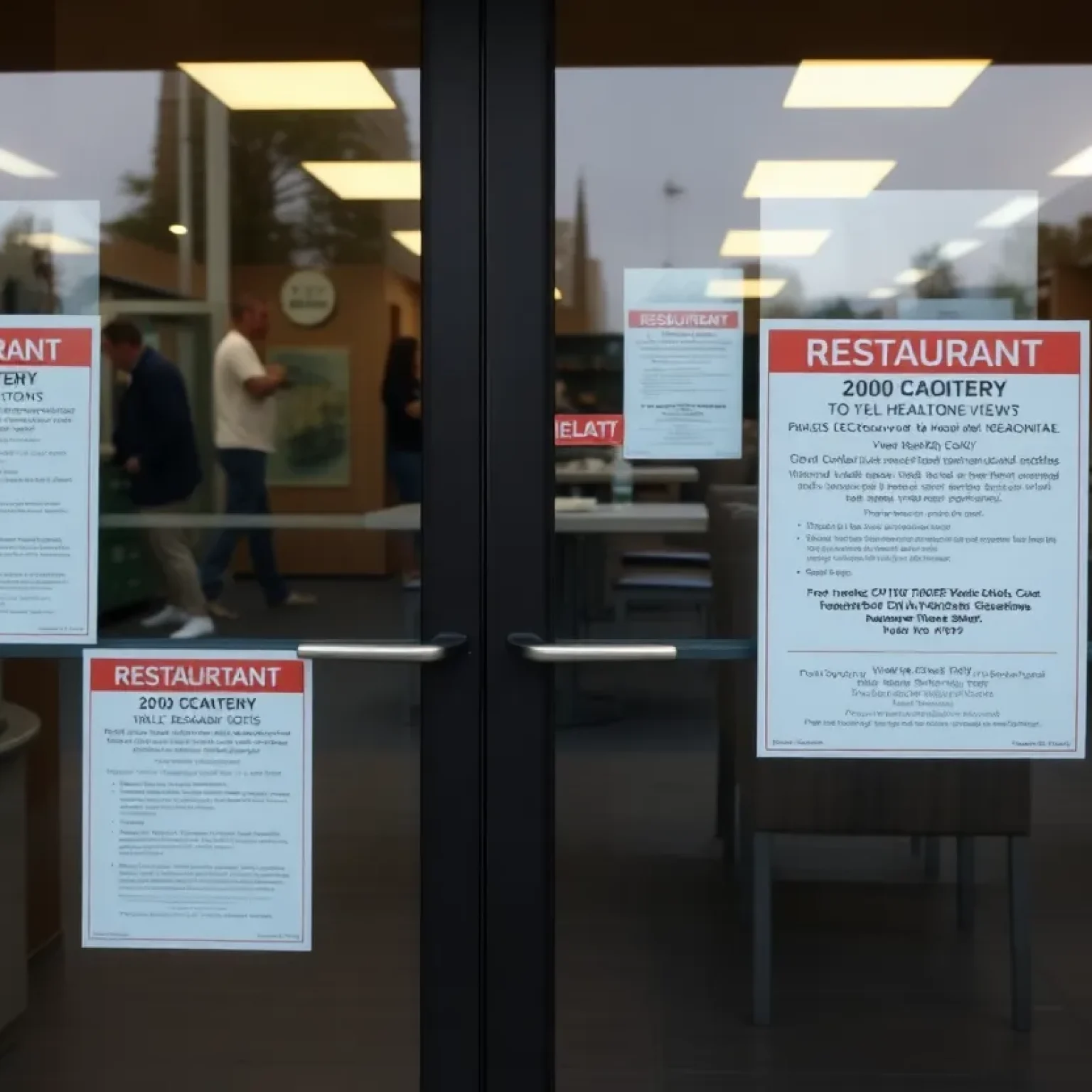 Closed Restaurant Due to Health Violations