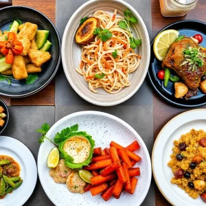 Diverse dishes from new Orlando restaurants
