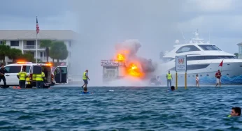 Explosion on Boat in Fort Lauderdale Injures Eleven