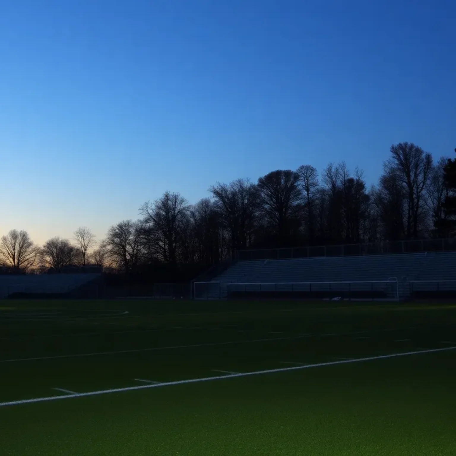 Empty Lacrosse Field After Hazing Incident