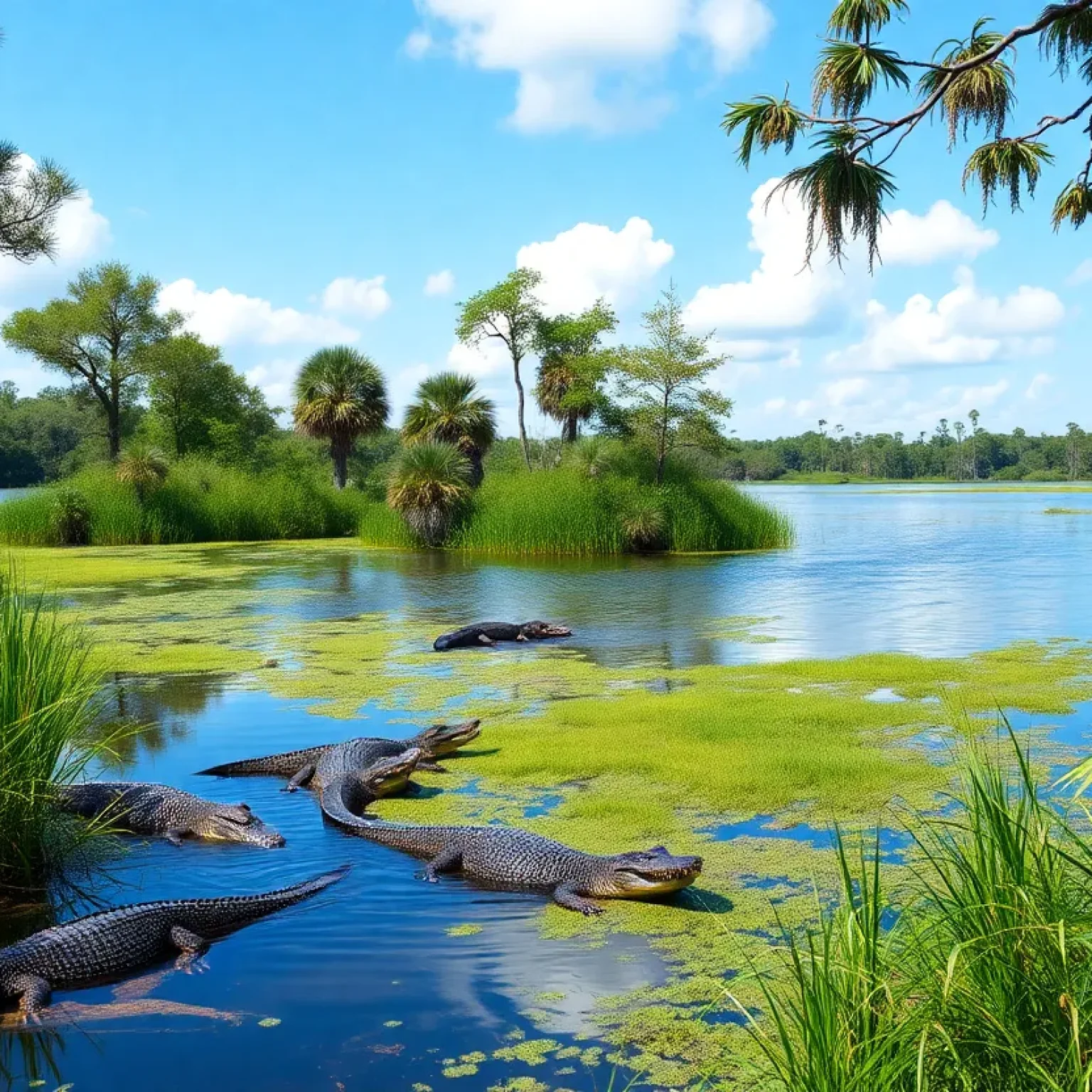 Lake Kissimmee Alligator Habitat