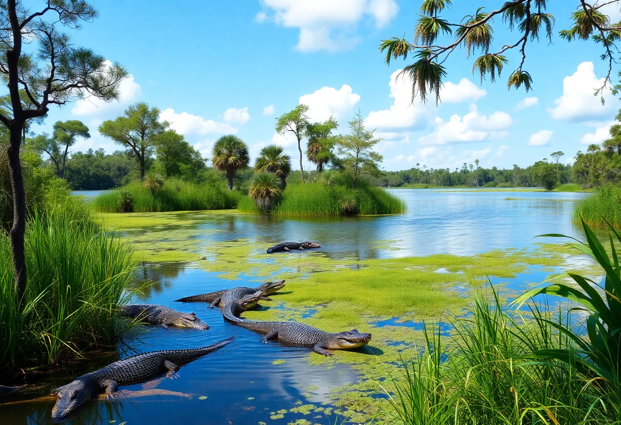 Lake Kissimmee Alligator Habitat