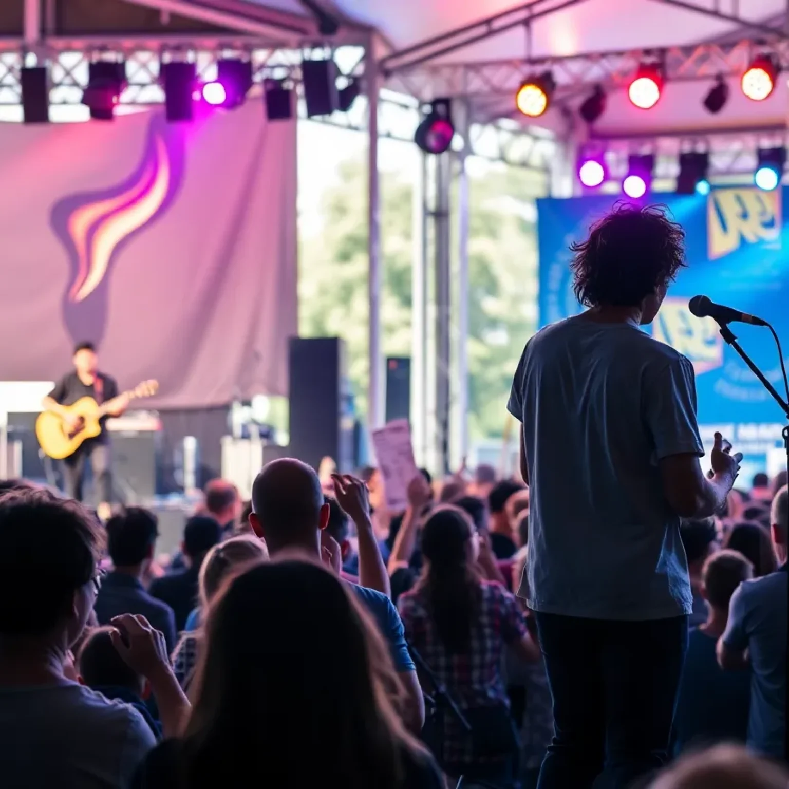 Image showing diverse live music performances in Orlando