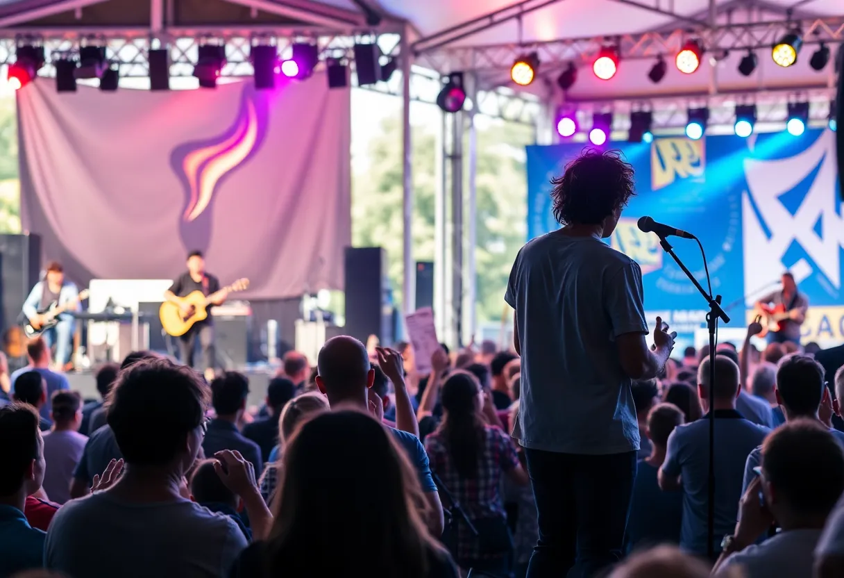 Image showing diverse live music performances in Orlando