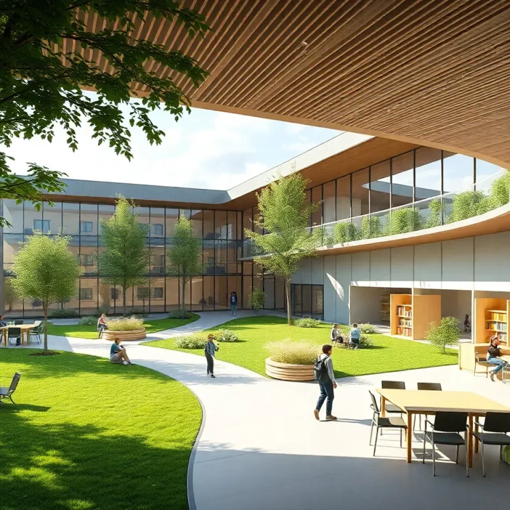 Conceptual design of a modern school facility for gifted students