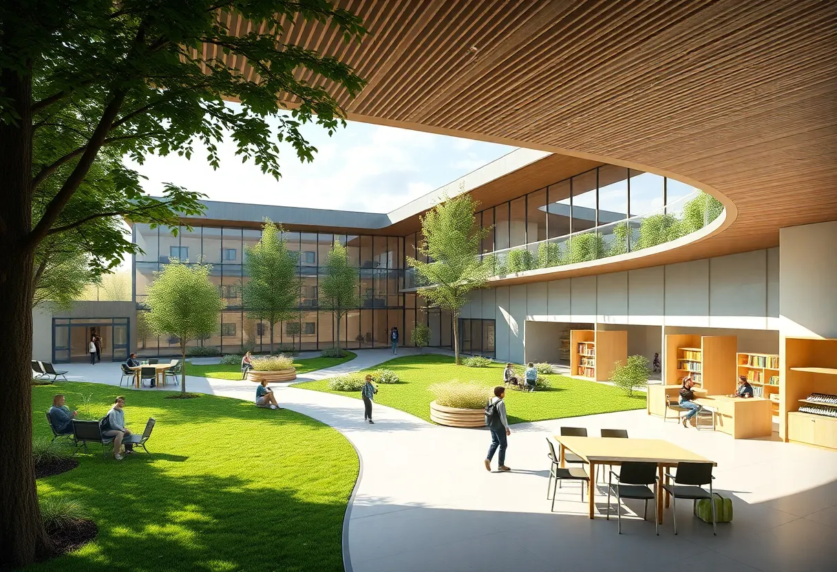 Conceptual design of a modern school facility for gifted students