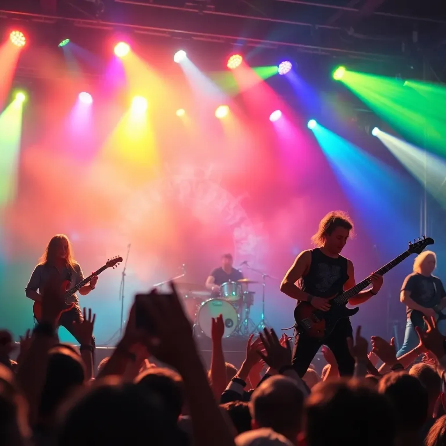 Nekrogoblikon performing live at The Abbey in Orlando with an engaged audience.