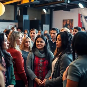 Diverse actors auditioning at a casting call in Orlando