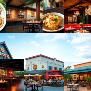 Diverse dining options in Orlando restaurants
