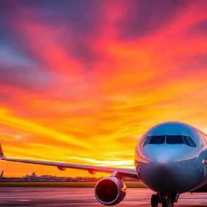 Airplane at Orlando International Airport