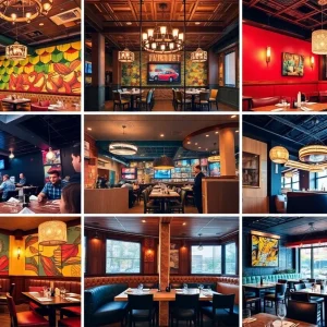 Collage of Orlando restaurants recognized by MICHELIN Guide