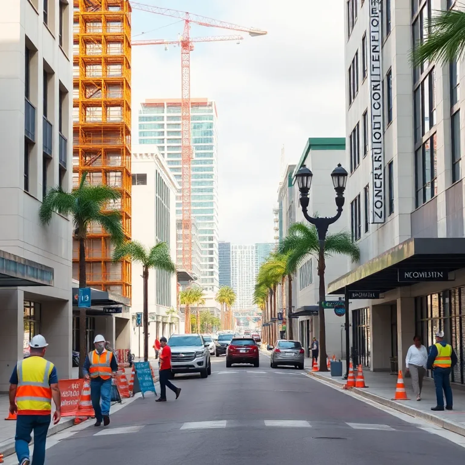 Revitalization project on North International Drive in Orlando