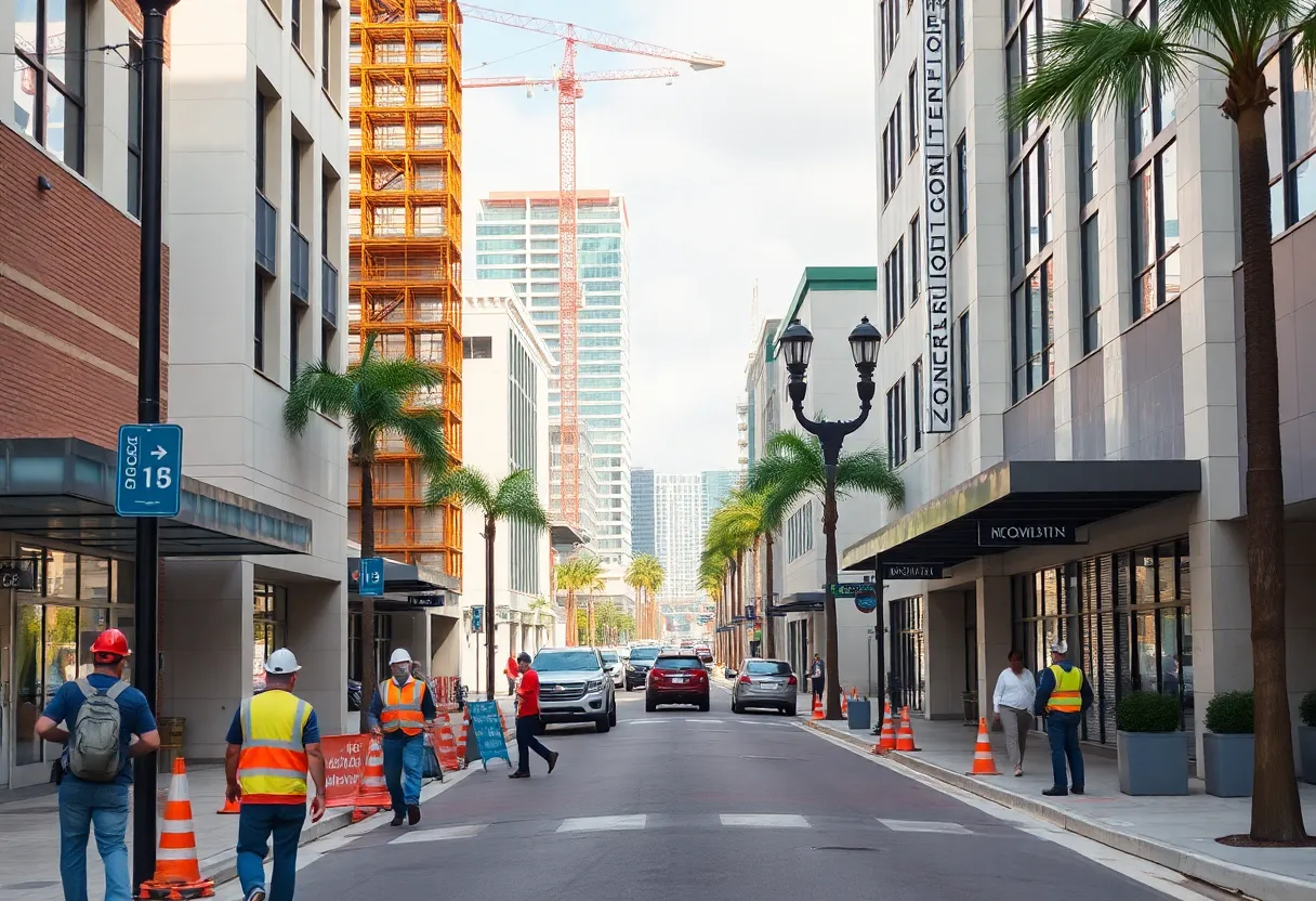 Revitalization project on North International Drive in Orlando