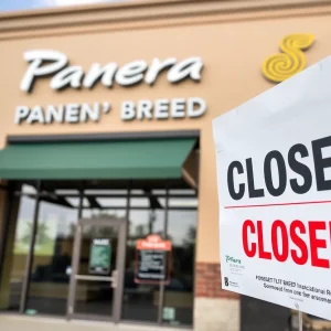 Closed Panera Bread facility in Orlando
