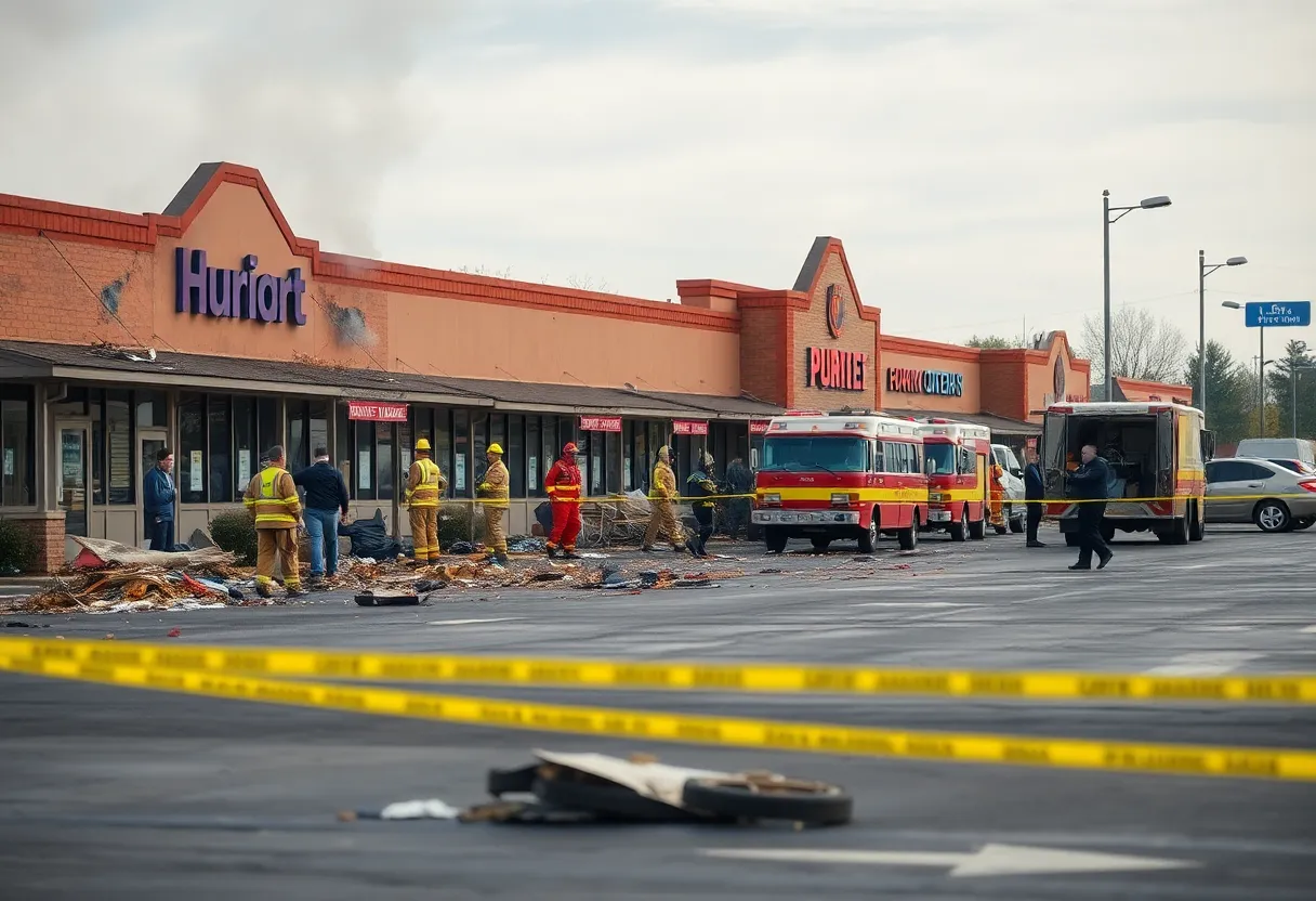 Aftermath of Propane Gas Explosion in Florida