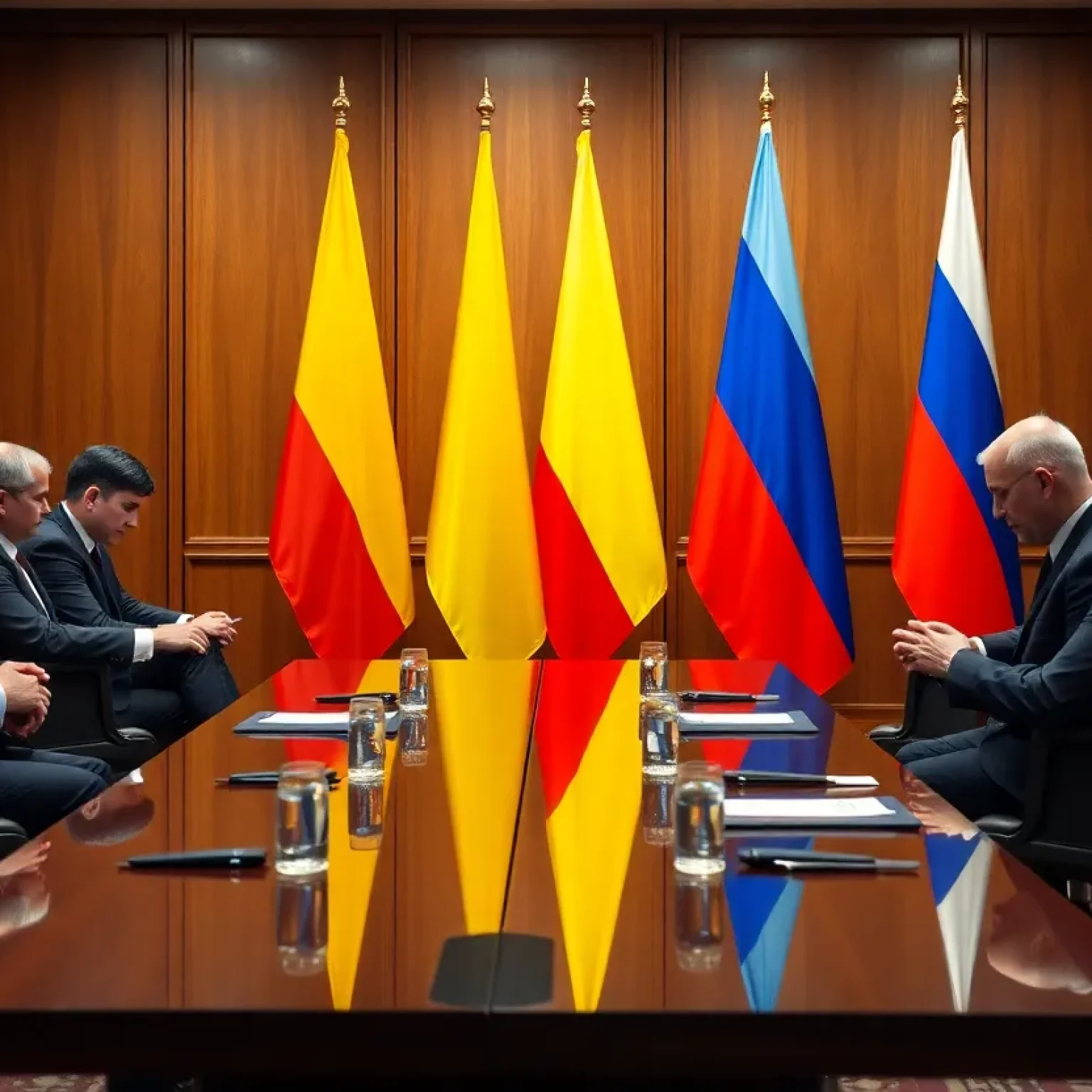 Diplomatic Talks between Ukraine and Russia