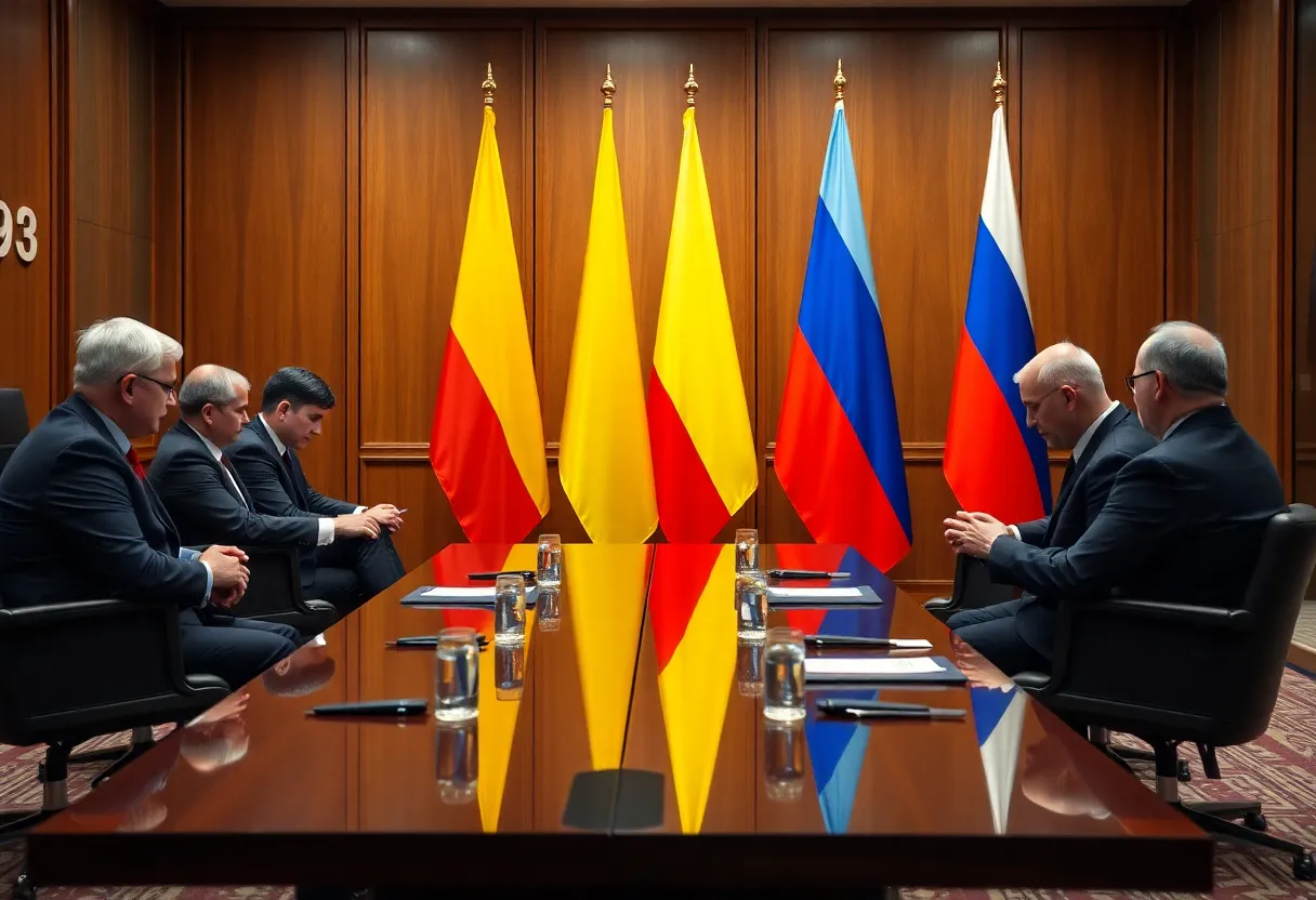 Diplomatic Talks between Ukraine and Russia