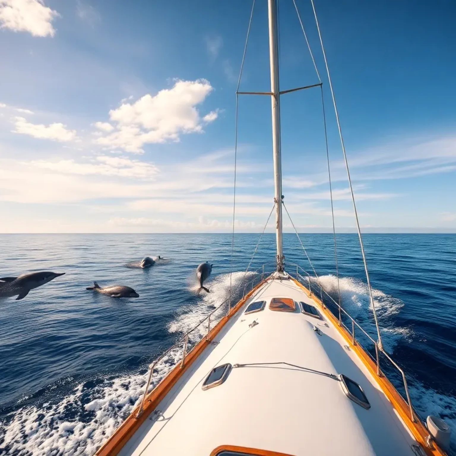 Sailing Journey Through the Pacific Ocean