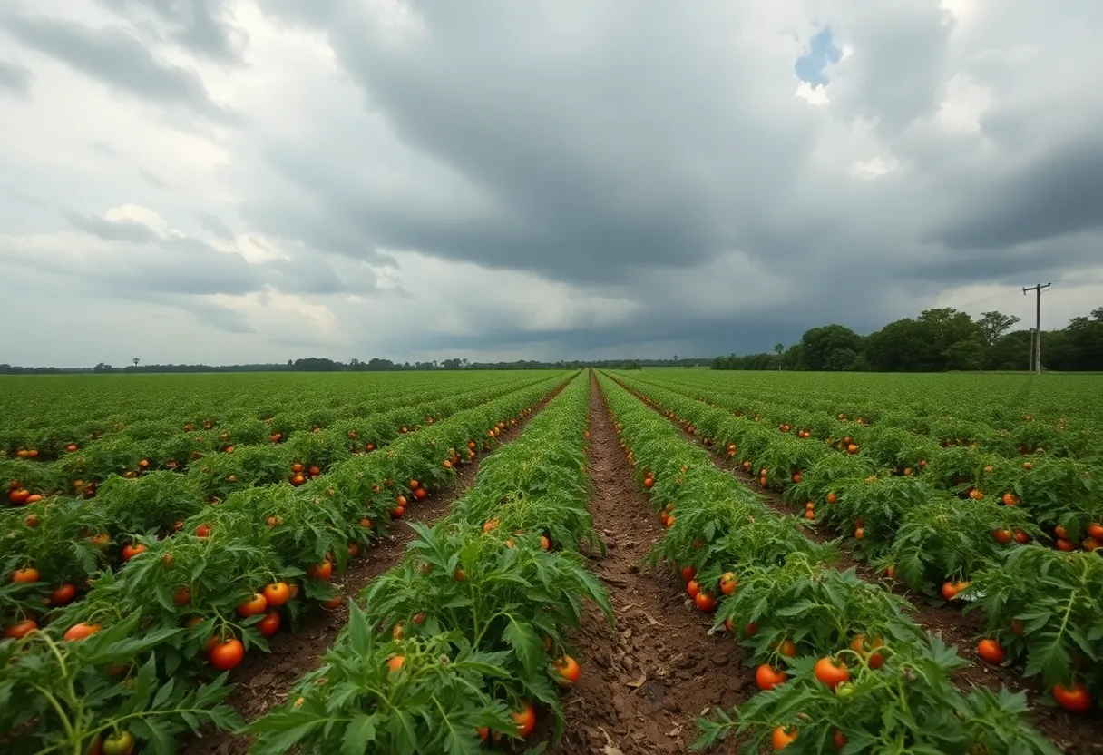 South Florida Tomato Fields