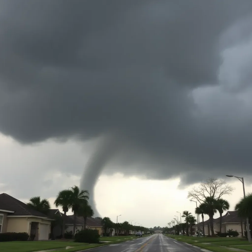 Tornado Touchdown in Central Florida